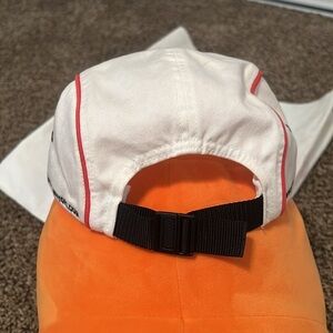 Supreme New York Red and White Cap Hat